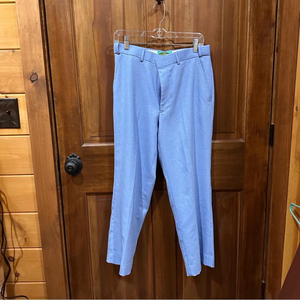 Men's Vintage Polyester Pants by Haband's Fit-Forever 34" Waist - Picture 4 of 8